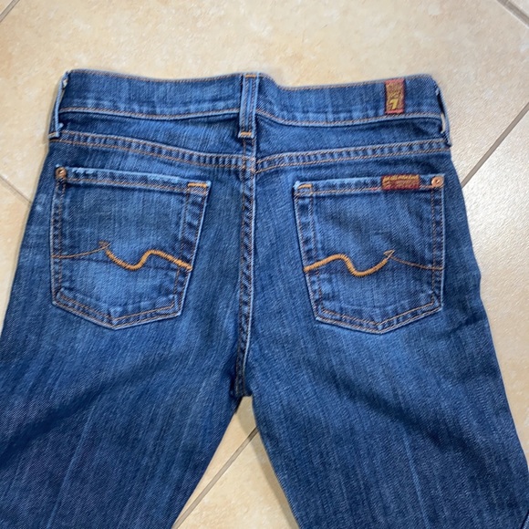 7 for All Mankind boot cut jeans  24 - Picture 3 of 5